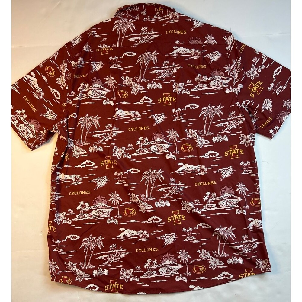Reyn Spooner Iowa State Cyclones Shirt Adult XL Button Hawaiian Men's - Picture 5 of 5